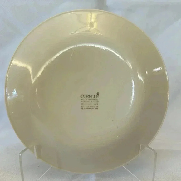 Corelle Peach Tulip Rose Bread and Butter Side Plate 6.75” - Picture 3 of 3